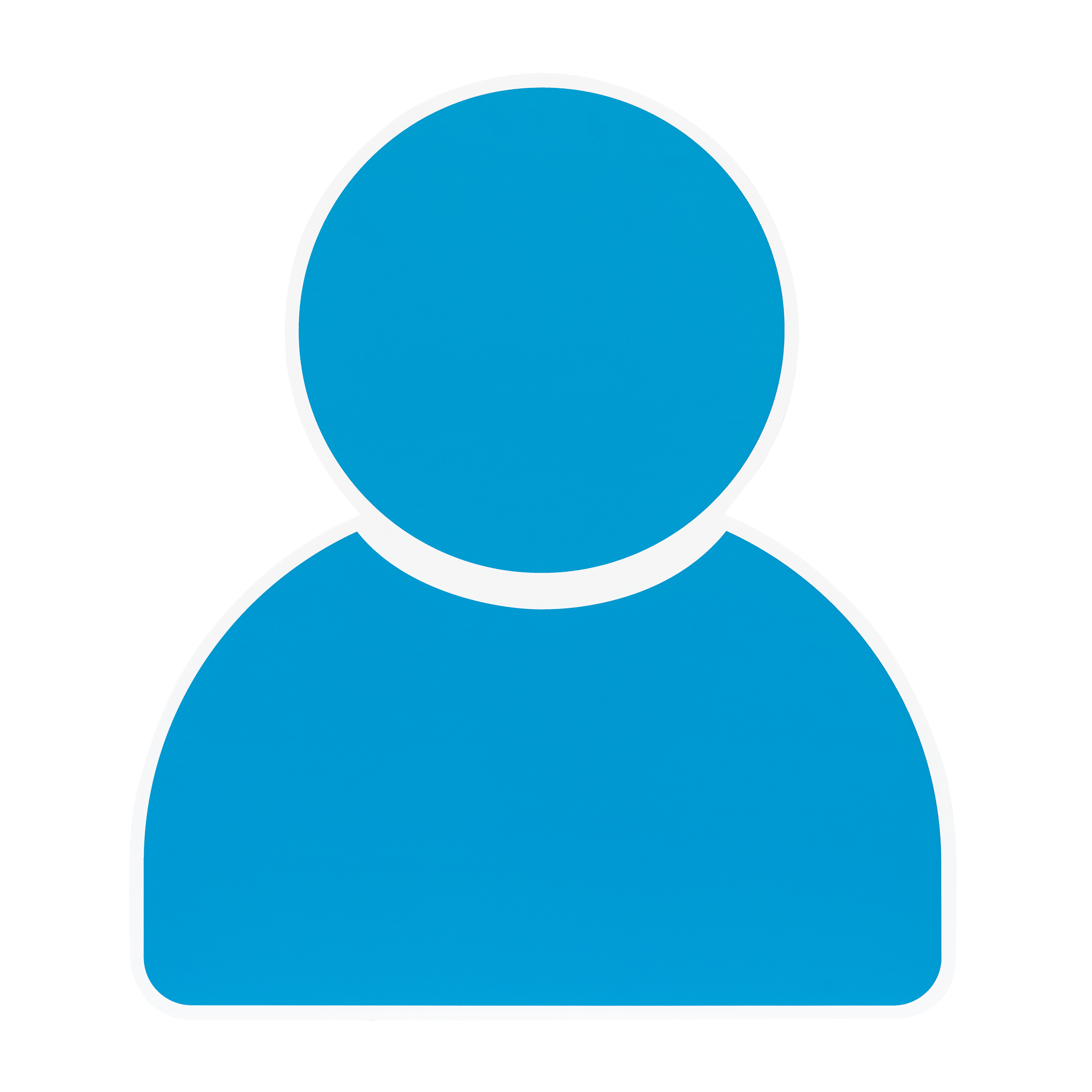 user account icon png sticker, transparent background